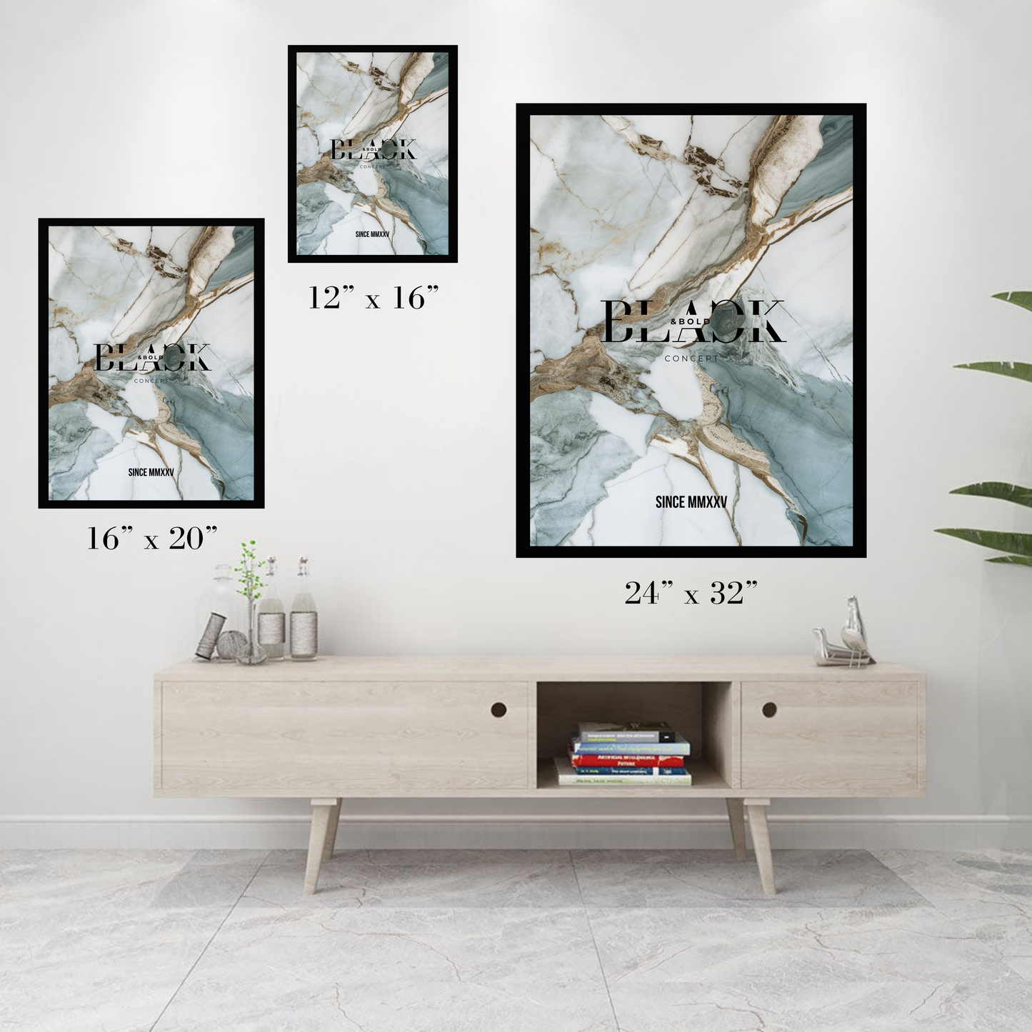 Thin canvas: Blue Marble