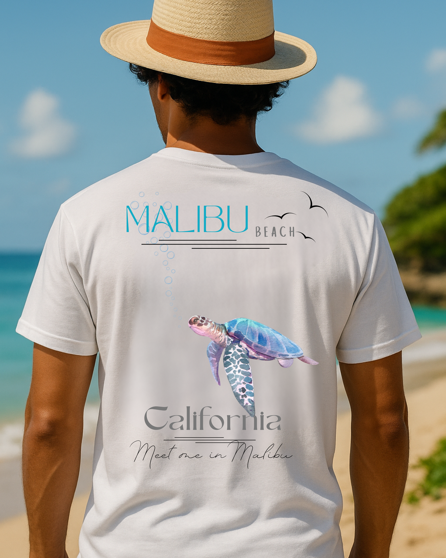 T-shirt: Malibu